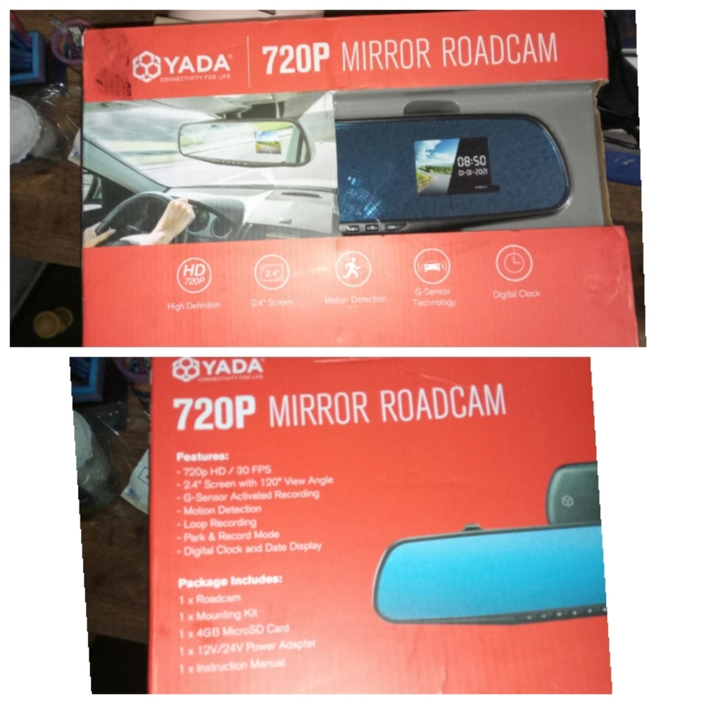 Mirror roadcam